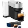 Nespresso Vertuo Pop+ Deluxe Espresso Machine (Silver) w  Diavolitto Capsules 20-Pack Online now