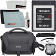 Sony Professional XQD G Series 120GB Memory Card QD-G120FJ + LCSU21 Carry Case Bundle For Cheap