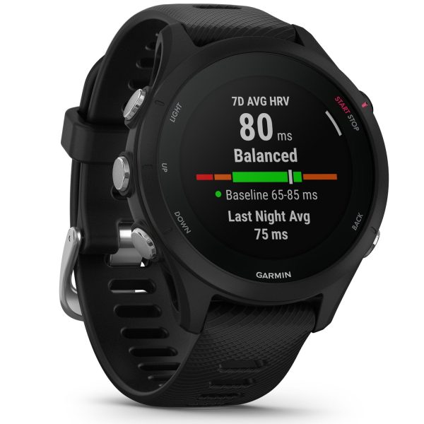 Garmin Forerunner 255S Music GPS Smartwatch, Black Supply