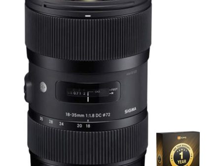 Sigma AF 18-35MM F 1.8 DC HSM Lens for Nikon (Open Box) w  1 Yr Extended Warranty For Discount