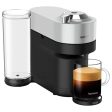 Nespresso Vertuo Pop+ Deluxe Espresso Machine (Silver) w  Diavolitto Capsules 20-Pack Online now