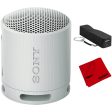 Sony XB100 Compact Bluetooth Wireless Speaker (Grey) Bundle with Power Bank Online Sale