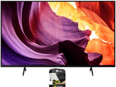 Sony 43  X80K 4K Ultra HD LED Smart TV 2022 Model with 2 Year Extended Warranty Hot on Sale