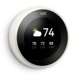 Google Nest Learning Thermostat 3rd Gen White 2 Pack (T3017US) Cheap