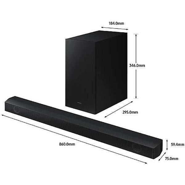 Samsung HW-B550 2.1ch Soundbar with Dolby Audio DTS Virtual:X 2022 Online