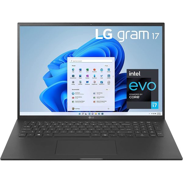 LG gram 17  Intel i7-1195G7 16GB 2TB SSD Ultra-Slim Laptop, Black - 17Z95P-K.AAB9U1 For Sale