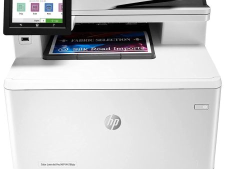 Hewlett Packard Color LaserJet Pro Multifunction M479fdw Wireless Laser Printer - Open Box For Discount