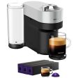 Nespresso Vertuo Pop+ Deluxe Espresso Machine (Silver) w  Altissio Capsules 30-Pack Online now