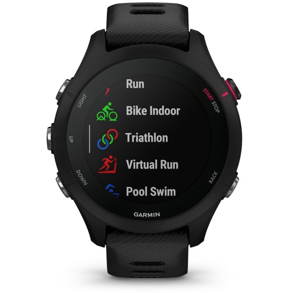 Garmin Forerunner 255S Music GPS Smartwatch, Black Supply