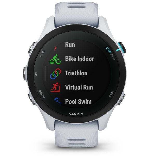 Garmin Forerunner 255S Music GPS Smartwatch, Whitestone Cheap