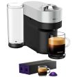 Nespresso Vertuo Pop+ Deluxe Espresso Machine (Silver) w  Altissio Capsules 20-Pack Online Hot Sale